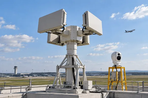 Four-Sided AESA Radar vs. Giraffe 4A Radar: Advanced Technology for 360° Surveillance